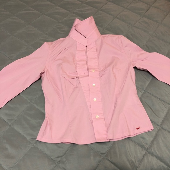 Vintage Pink Button Down - Picture 5 of 6